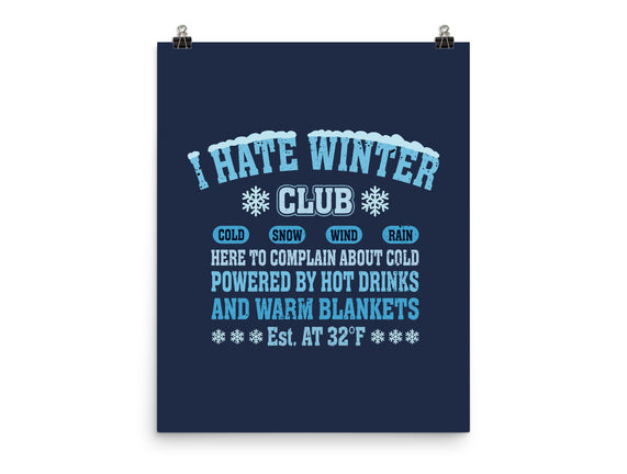 I Hate Winter Club