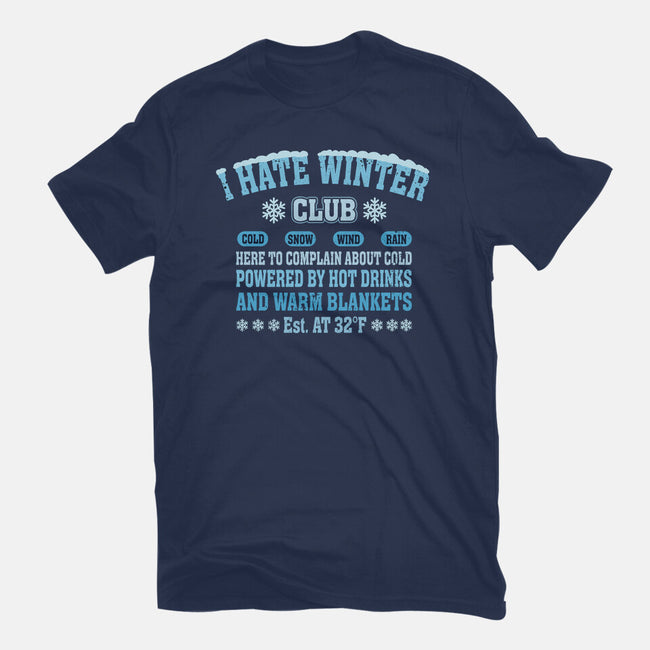 I Hate Winter Club-Youth-Basic-Tee-erion_designs