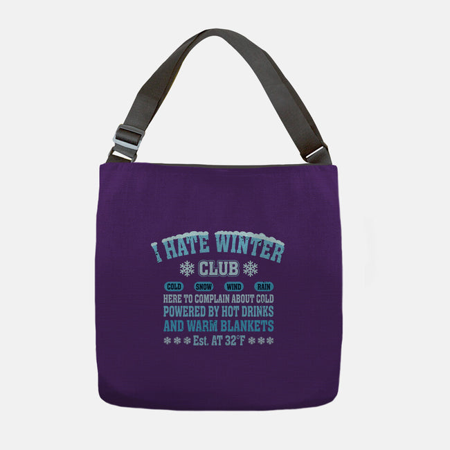 I Hate Winter Club-None-Adjustable Tote-Bag-erion_designs