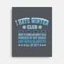 I Hate Winter Club-None-Stretched-Canvas-erion_designs