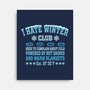 I Hate Winter Club-None-Stretched-Canvas-erion_designs