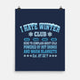 I Hate Winter Club-None-Matte-Poster-erion_designs
