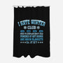 I Hate Winter Club-None-Polyester-Shower Curtain-erion_designs