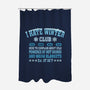 I Hate Winter Club-None-Polyester-Shower Curtain-erion_designs