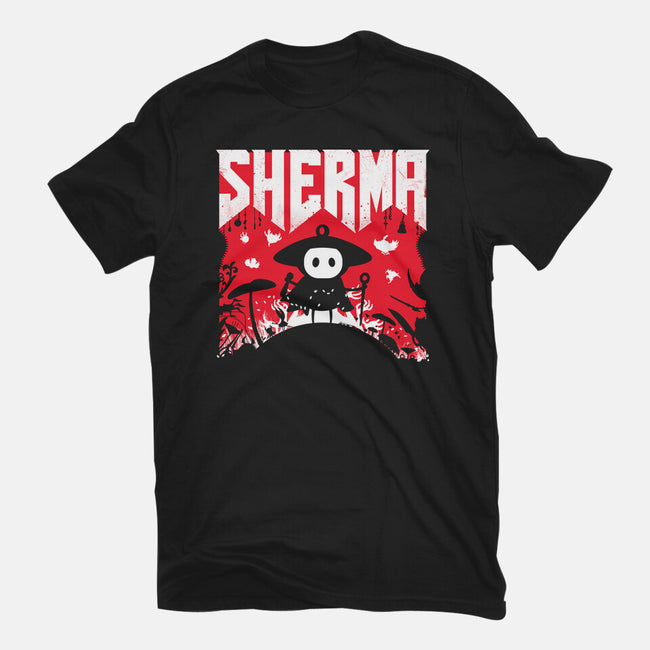 Sherma Slayer-Youth-Basic-Tee-rocketman_art