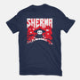 Sherma Slayer-Womens-Fitted-Tee-rocketman_art