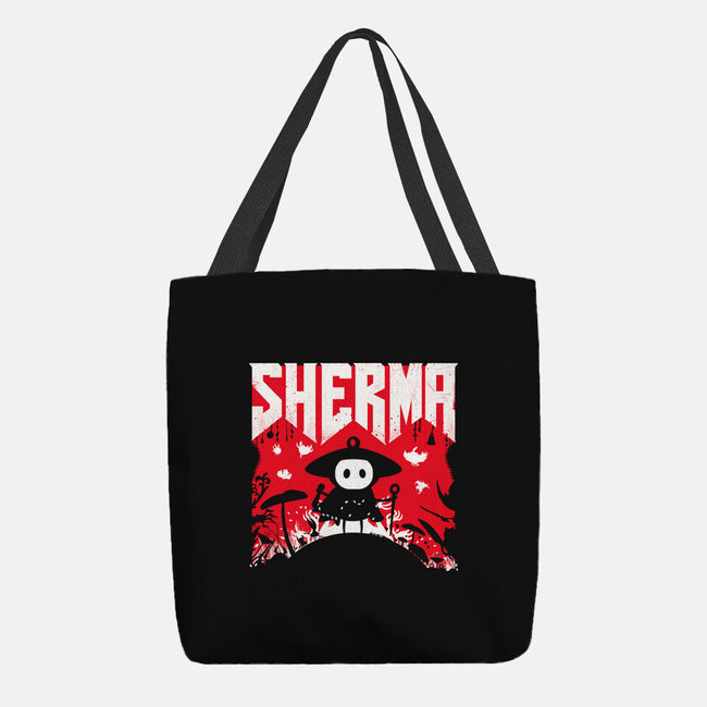 Sherma Slayer-None-Basic Tote-Bag-rocketman_art