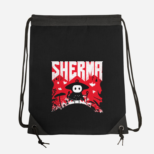 Sherma Slayer-None-Drawstring-Bag-rocketman_art