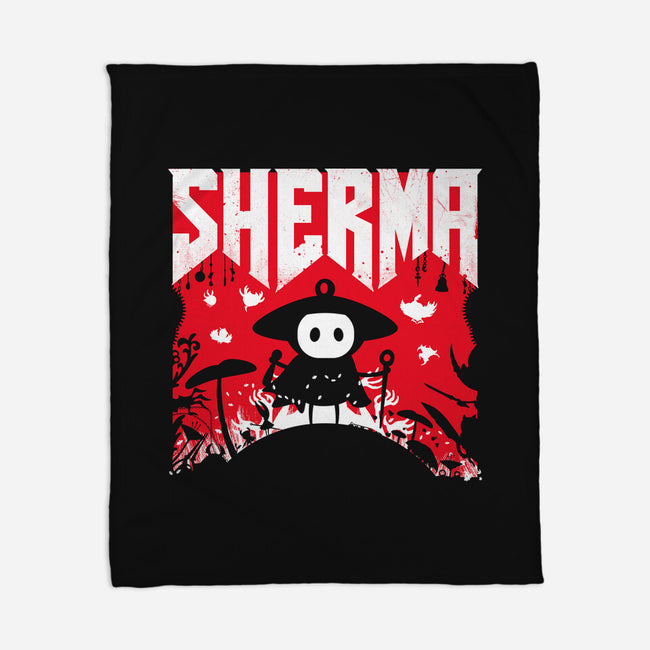 Sherma Slayer-None-Fleece-Blanket-rocketman_art
