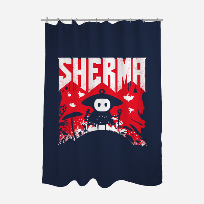 Sherma Slayer-None-Polyester-Shower Curtain-rocketman_art