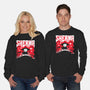 Sherma Slayer-Unisex-Crew Neck-Sweatshirt-rocketman_art
