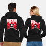 Sherma Slayer-Unisex-Zip-Up-Sweatshirt-rocketman_art