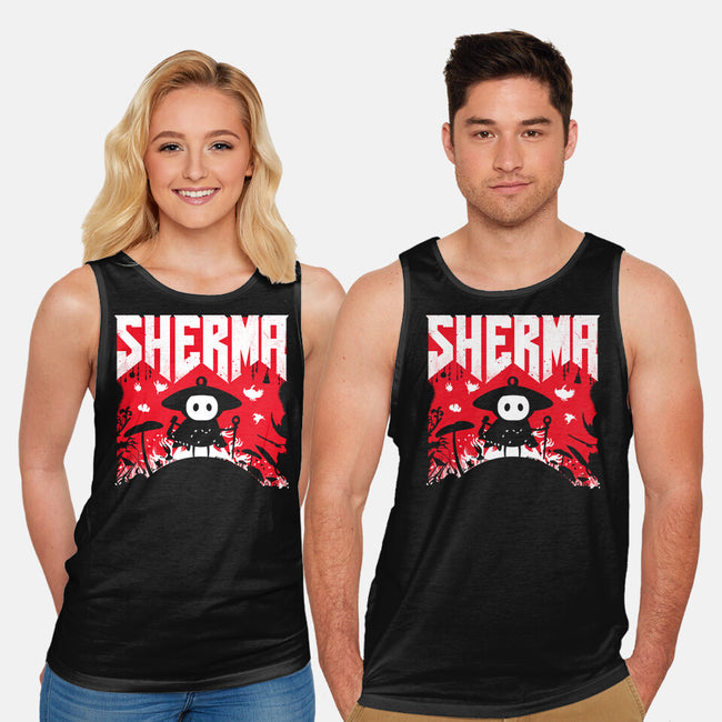 Sherma Slayer-Unisex-Basic-Tank-rocketman_art