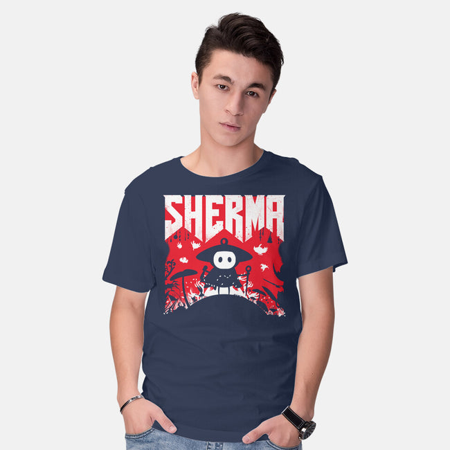 Sherma Slayer-Mens-Basic-Tee-rocketman_art