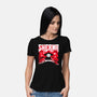 Sherma Slayer-Womens-Basic-Tee-rocketman_art