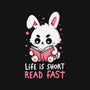 Life Is Short Read Fast-Mens-Heavyweight-Tee-koalastudio