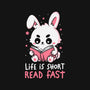 Life Is Short Read Fast-Womens-Basic-Tee-koalastudio