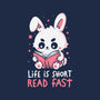 Life Is Short Read Fast-Mens-Heavyweight-Tee-koalastudio