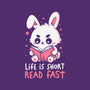 Life Is Short Read Fast-Womens-Fitted-Tee-koalastudio