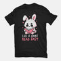 Life Is Short Read Fast-Unisex-Basic-Tee-koalastudio