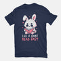 Life Is Short Read Fast-Unisex-Basic-Tee-koalastudio
