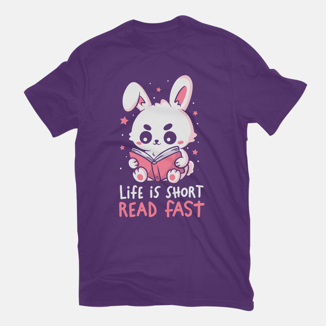 Life Is Short Read Fast-Youth-Basic-Tee-koalastudio