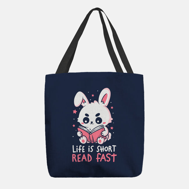 Life Is Short Read Fast-None-Basic Tote-Bag-koalastudio