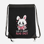 Life Is Short Read Fast-None-Drawstring-Bag-koalastudio