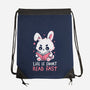 Life Is Short Read Fast-None-Drawstring-Bag-koalastudio