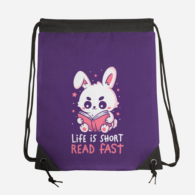 Life Is Short Read Fast-None-Drawstring-Bag-koalastudio