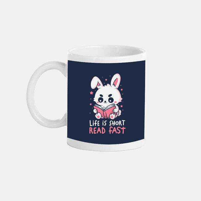 Life Is Short Read Fast-None-Mug-Drinkware-koalastudio