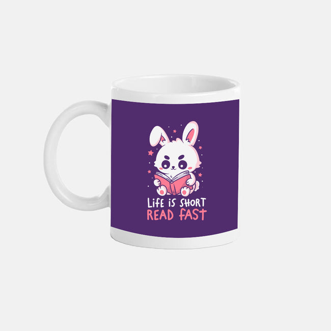 Life Is Short Read Fast-None-Mug-Drinkware-koalastudio