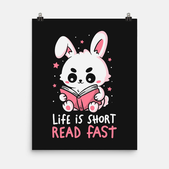 Life Is Short Read Fast-None-Matte-Poster-koalastudio