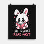 Life Is Short Read Fast-None-Matte-Poster-koalastudio