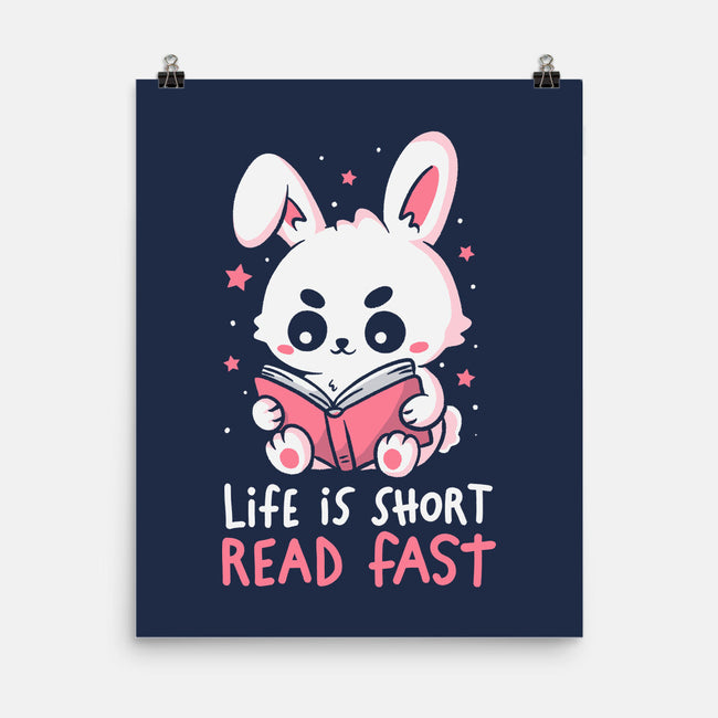 Life Is Short Read Fast-None-Matte-Poster-koalastudio
