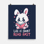 Life Is Short Read Fast-None-Matte-Poster-koalastudio