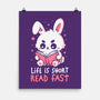 Life Is Short Read Fast-None-Matte-Poster-koalastudio