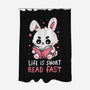 Life Is Short Read Fast-None-Polyester-Shower Curtain-koalastudio