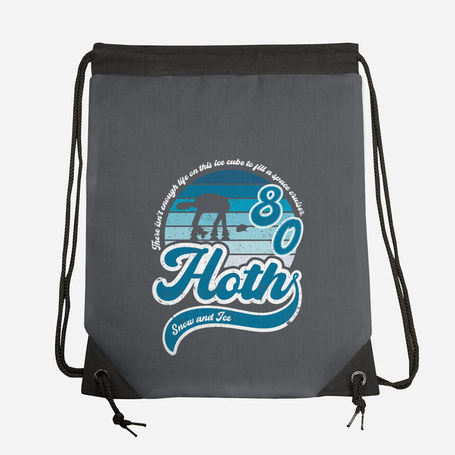 Vintage Snow And Ice-None-Drawstring-Bag-DrMonekers