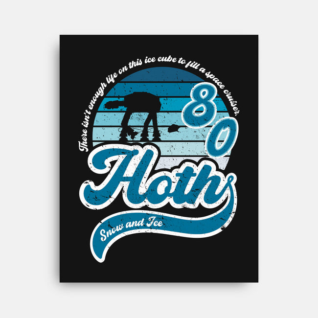 Vintage Snow And Ice-None-Stretched-Canvas-DrMonekers