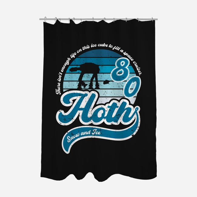 Vintage Snow And Ice-None-Polyester-Shower Curtain-DrMonekers