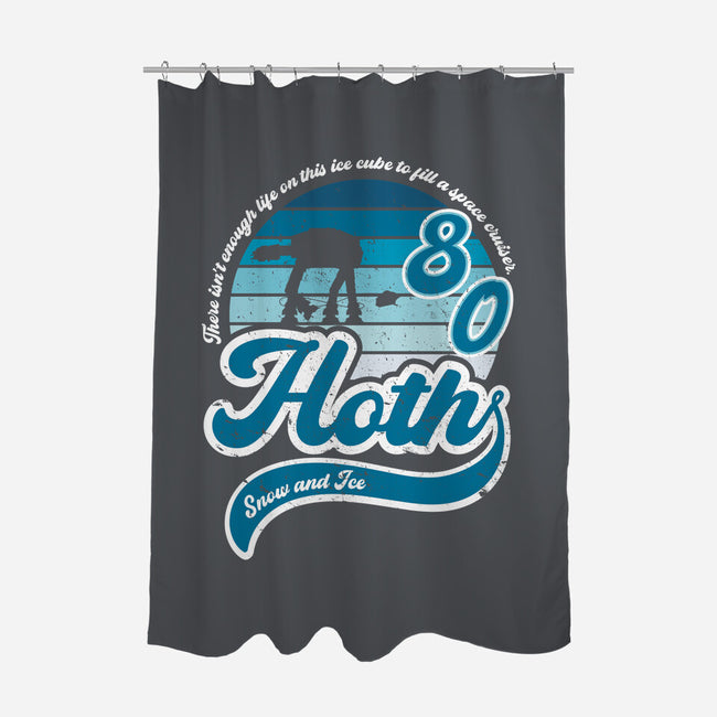 Vintage Snow And Ice-None-Polyester-Shower Curtain-DrMonekers