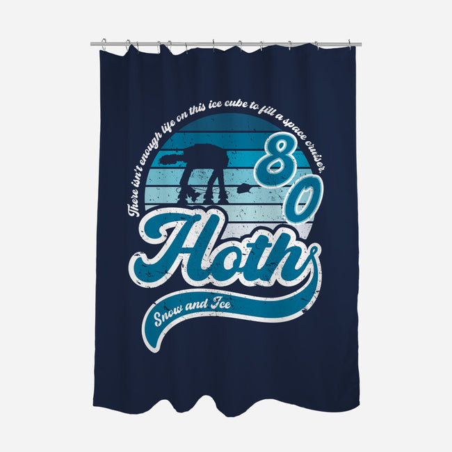 Vintage Snow And Ice-None-Polyester-Shower Curtain-DrMonekers