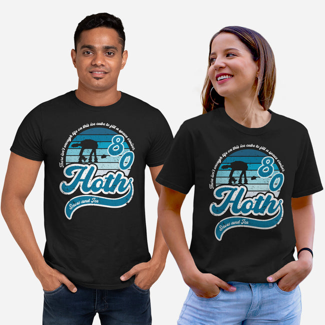 Vintage Snow And Ice-Unisex-Basic-Tee-DrMonekers