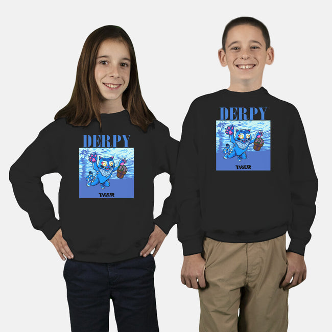Derpymind-Youth-Crew Neck-Sweatshirt-joerawks