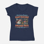 Kart Racing Grand Prix-Womens-V-Neck-Tee-glitchygorilla