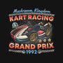 Kart Racing Grand Prix-Womens-Racerback-Tank-glitchygorilla