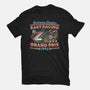 Kart Racing Grand Prix-Mens-Heavyweight-Tee-glitchygorilla