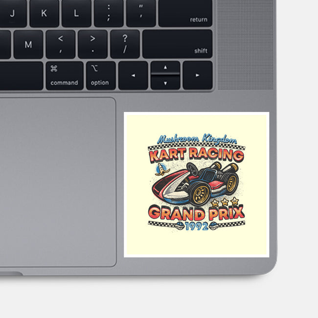 Kart Racing Grand Prix-None-Glossy-Sticker-glitchygorilla