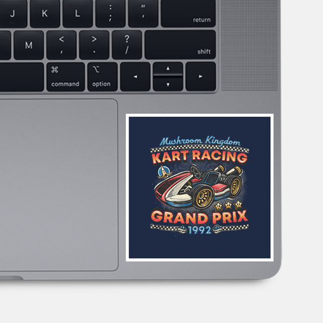 Kart Racing Grand Prix-None-Glossy-Sticker-glitchygorilla